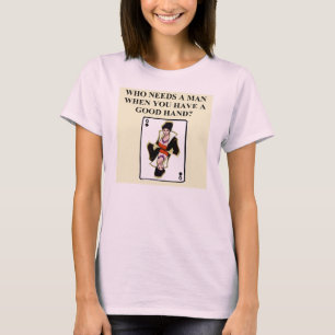 T-shirt joueur en double de jeu de pont