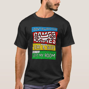 T-shirt Joueur Je ne joue pas toujours Jeux Vidéos Funny G