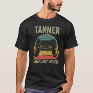 T-shirt Joueur légendaire Personnalisé Chemise Tanner Nom 