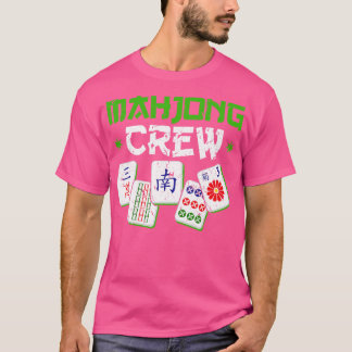 T-shirt Joueur Mah Jong de l'équipage du Mahjong