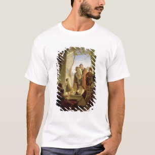 T-shirt Joueur napolitain de cornemuse à Rome hivernal,
