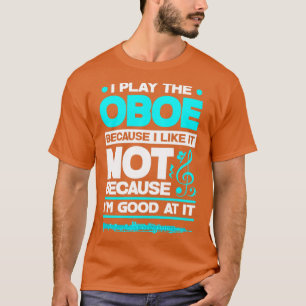 T-shirt Joueur Oboist Oboe Drôle