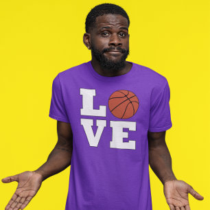 T-shirt Joueur ou entraîneur de basket-ball AMOUR masculin