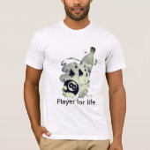 T-shirt joueur pendant la vie (Devant)