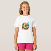 T-shirt Joueur PopFunk ABC Monogramme (Devant entier)