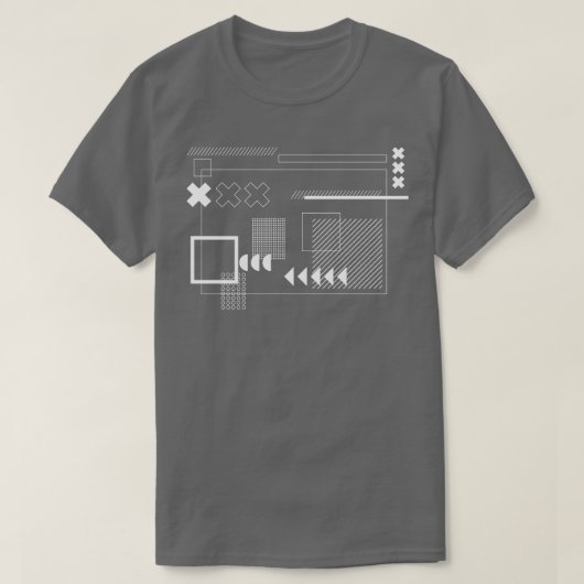 T-shirt joueur rétro (Design devant)