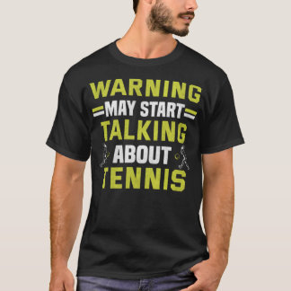 T-shirt Joueur Tennis Racket Court Ball Match vieux s