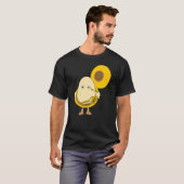 T-shirt Joueur Tuba Egghead (Devant entier)