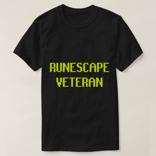 T-shirt Joueur vétéran Runescape (Design devant)