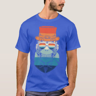 T-shirt Joueur vintage Casino Singe 1