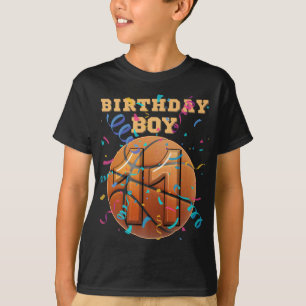 T-shirt Joueurs de basket-ball 11e anniversaire garçon 11
