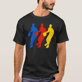 T-shirt Joueurs De Basket (Bry For Dark Shirts)