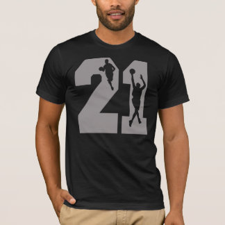 T-shirt Joueurs de basket du numéro 21