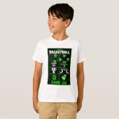 T-shirt Joueurs De Basket Junior (Devant entier)