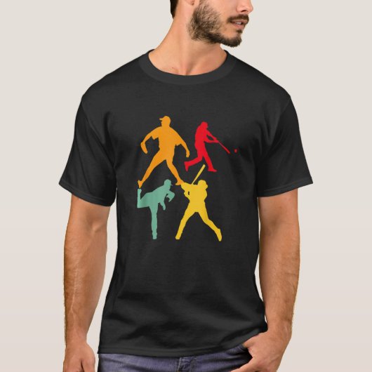 T-shirt Joueurs de batteries de Pitcher de Catcher Hommes (Devant)