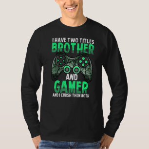 T-shirt Joueurs de jeux vidéo hommes vintage drôle jeu pou