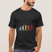 T-shirt Joueurs de volley-ball Evolution (Devant)