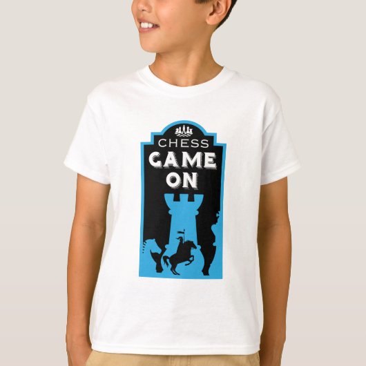 T-shirt Joueurs d'échecs compétitifs (Devant)
