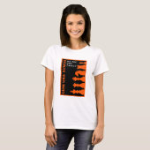 T-shirt Joueurs d'échecs compétitifs (Devant entier)