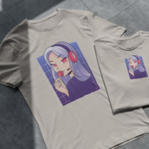 T-shirt Joueuse Anime fille Lollipop