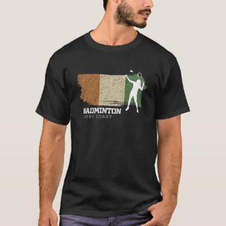 T-shirt Joueuse Badminton Côte d'Ivoire Jeu Net Badm