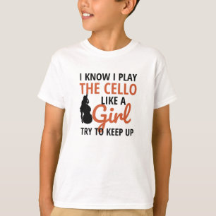 T-shirt Joueuse Cello Cadeaux Pour Femmes  Cello Cellist G