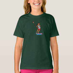 T-shirt Joueuse de crosse - Sombre