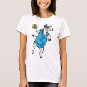 T-shirt Joueuse de handball Handball Sports