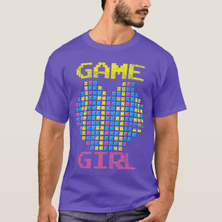 T-shirt Joueuse de jeux vidéo Cadeau pour femmes Game Girl