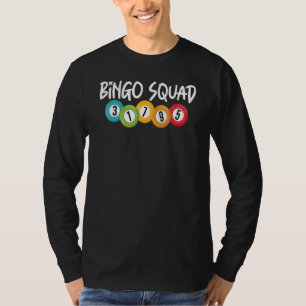 T-shirt Joueuse de l'équipe de bingo Lucky Bingo Femmes Ho