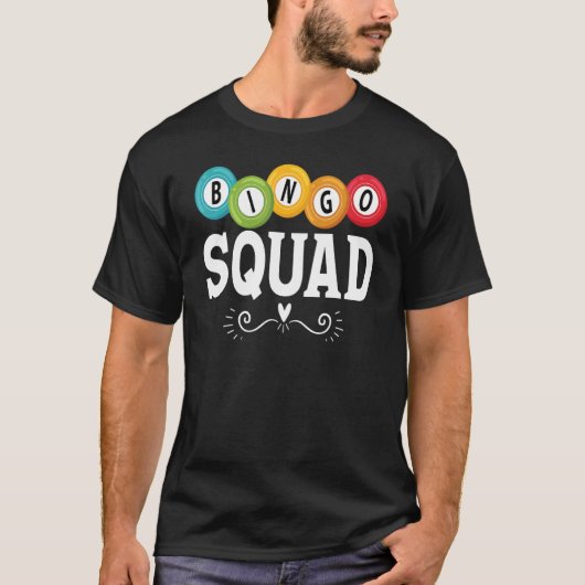 T-shirt Joueuse de l'équipe de bingo Lucky Bingo Femmes Ho (Devant)