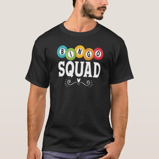T-shirt Joueuse de l'équipe de Bingo Lucky Bingo Femmes ho (Devant)