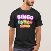 T-shirt Joueuse de l'équipe de bingo Lucky Bingo Luck Femm (Devant)