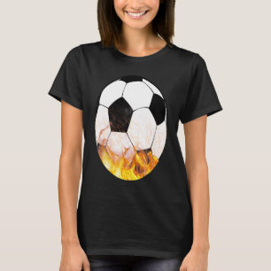 T-shirt Joueuse de soccer de l'équipe de gardien de but Ca