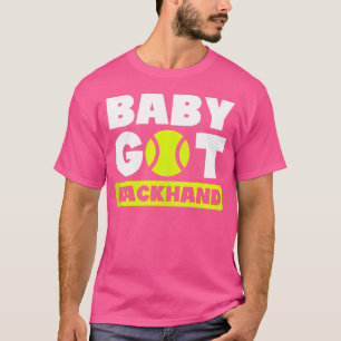 T-shirt Joueuse de tennis avec revers
