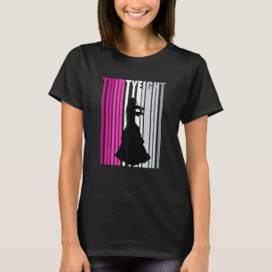 T-shirt Joueuse de violon 38e Joueuse Anniversaire