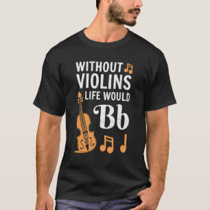 T-shirt Joueuse de violon pour hommes femmes violon violon