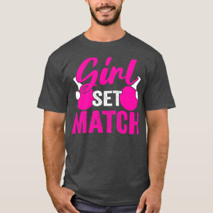 T-shirt Joueuse Fille Femmes Femmes Tenue Tennis de Table