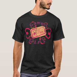 T-shirt Joueuse Video Joue Jeux Informatique