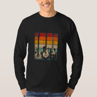 T-shirt Joueuses de guitare cool Hommes Femmes Vintage Gui