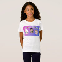 Jouez avec moi aux jouets pour enfants Filles en T