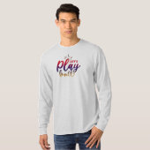 T-shirt Jouons au Ballon (Devant entier)