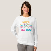 T-shirt Jouons-le rétro (Devant entier)