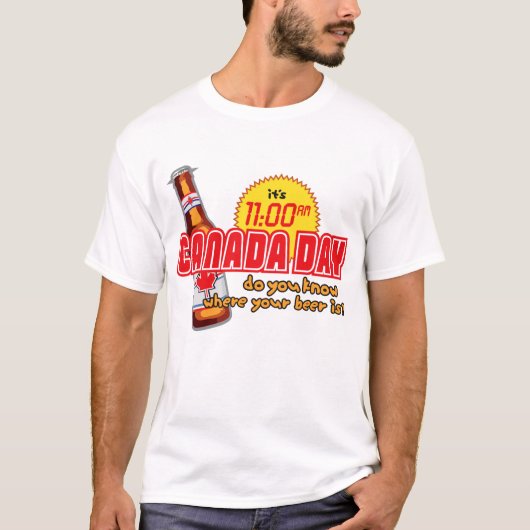 T-shirt Jour 11 du Canada (Devant)