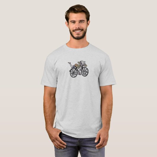 T-shirt Jour 'Albert Hoffman de bicyclette (Devant entier)