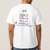 T-SHIRT JOUR APPROXIMATIF DE RAT DE MAMAN ! ! ! ! ! (Dos)