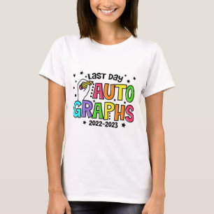 T-shirt Jour Autographes Dernier Jour De Vibes Scolaires D