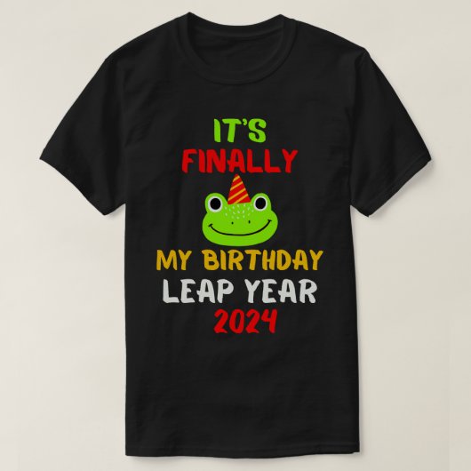 T-shirt Jour bissextile 11 (Design devant)