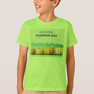 T-shirt jour de citrouille