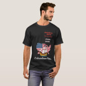 T-shirt Jour de Columbus (Devant entier)